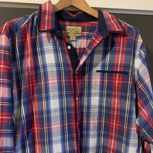 Cremieux Textured Button down